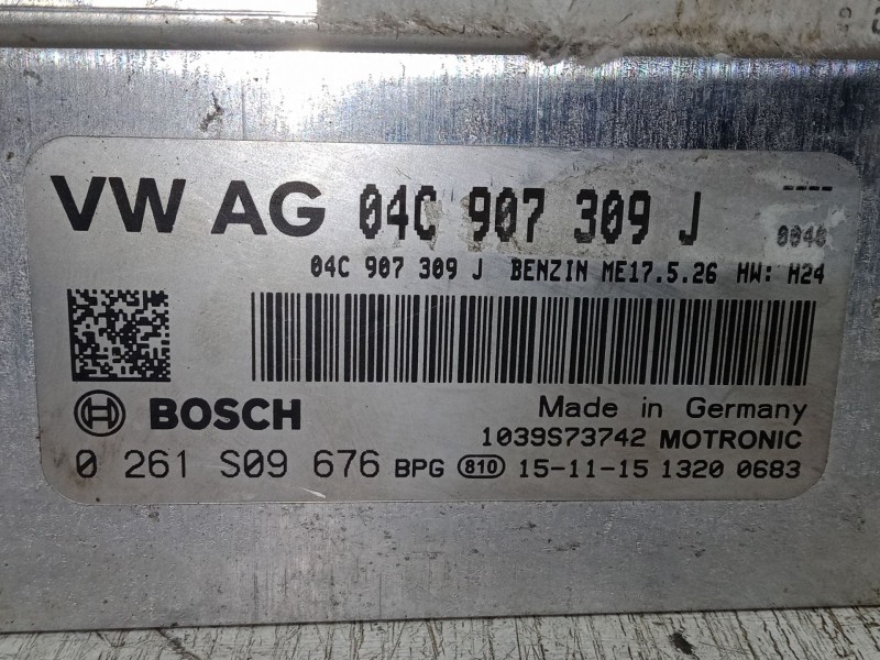 Recambio de centralita motor uce para volkswagen polo v (6r1, 6c1) 1.0 referencia OEM IAM 04C907309J  