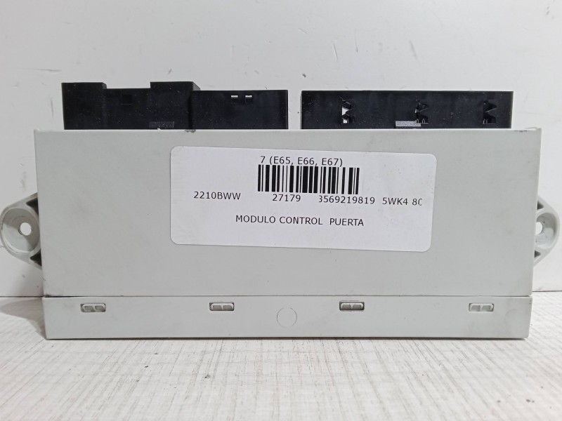 Recambio de modulo control puerta para bmw 7 (e65, e66, e67) 735 i, li referencia OEM IAM 6135692198195WK48001  