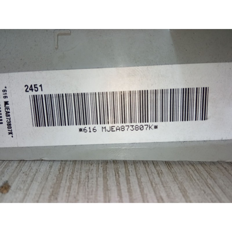 Recambio de moldura interior pilar b para seat ibiza v (kj1, kjg) 1.6 tdi referencia OEM IAM 616MJEA873807K  