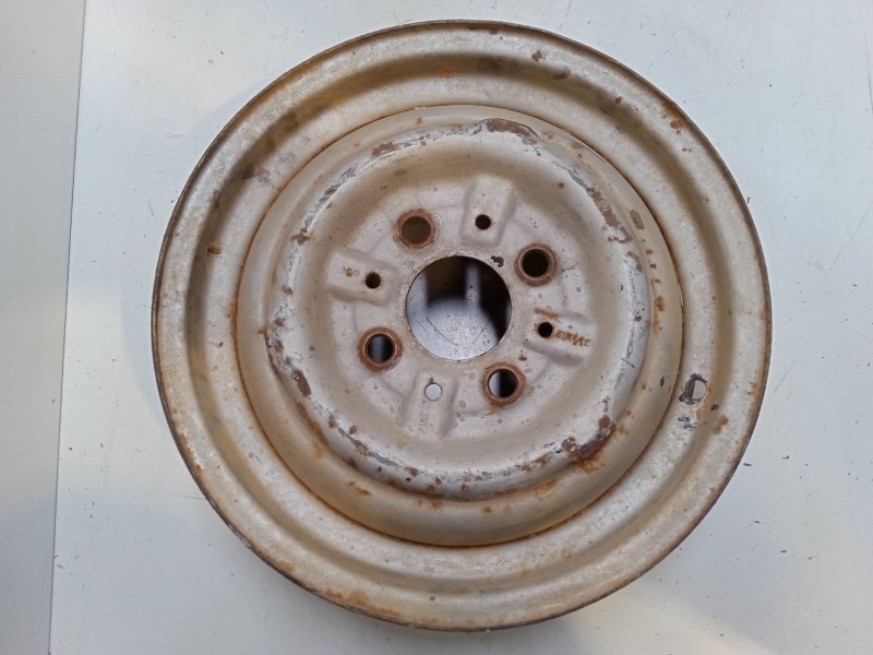 Recambio de llanta chapa 12´´ para seat 600 (110b) 0.8 referencia OEM IAM 31/2x12  