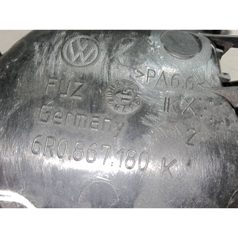 Recambio de maneta interior trasera derecha para volkswagen polo v (6r1, 6c1) 1.0 referencia OEM IAM 6R0867180K  