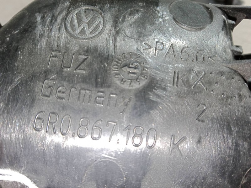 Recambio de maneta interior trasera derecha para volkswagen polo v (6r1, 6c1) 1.0 referencia OEM IAM 6R0867180K  