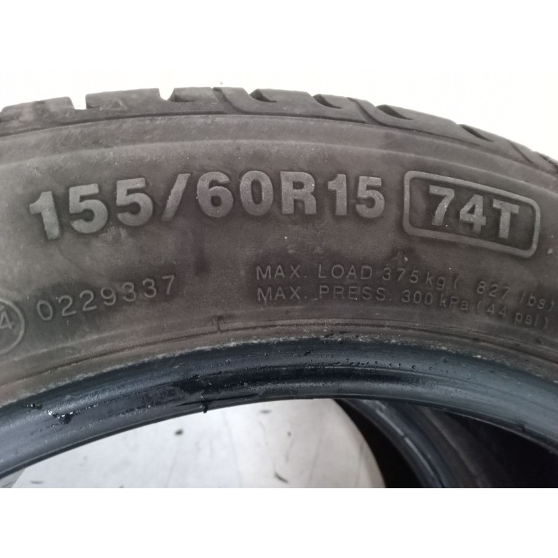 Recambio de neumatico 155/60 r15 74t para smart fortwo cabrio (451) 0.8 cdi (451.400) referencia OEM IAM   
