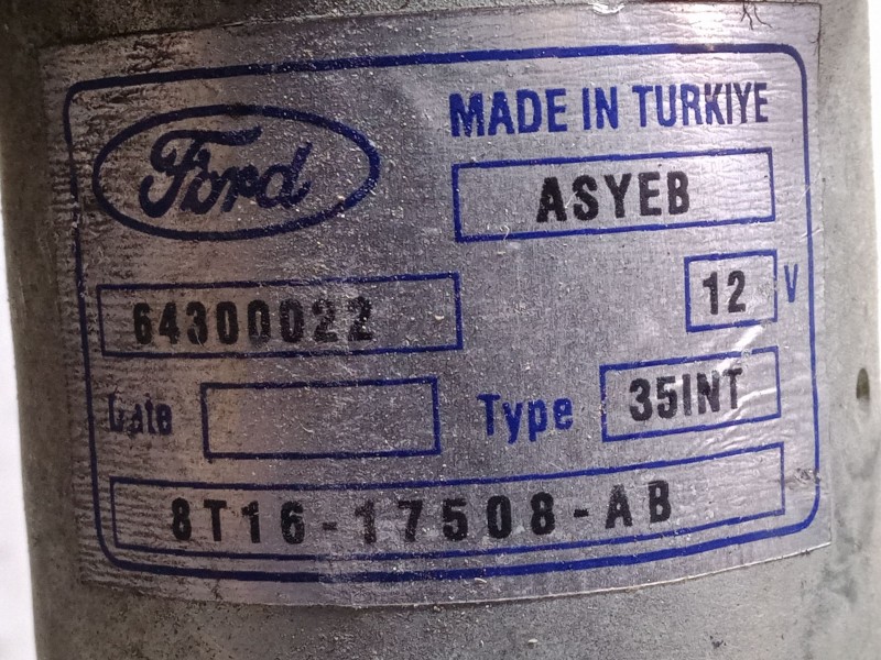 Recambio de motor limpia delantero para ford transit connect (p65_, p70_, p80_) 1.8 tdci referencia OEM IAM 8T1617508AB  6430002