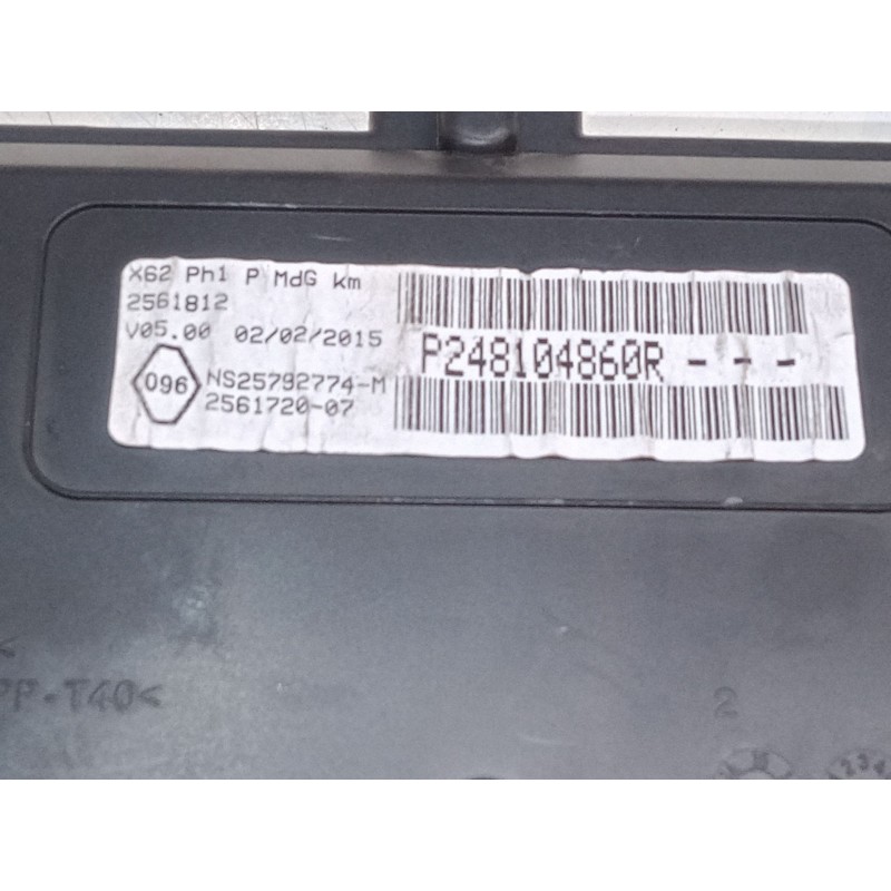 Recambio de cuadro instrumentos para renault master iii furgoneta (fv) 2.3 dci 125 fwd (fv0c, fv0d, fv0g, fv0h, fv0j, fv0k) refe