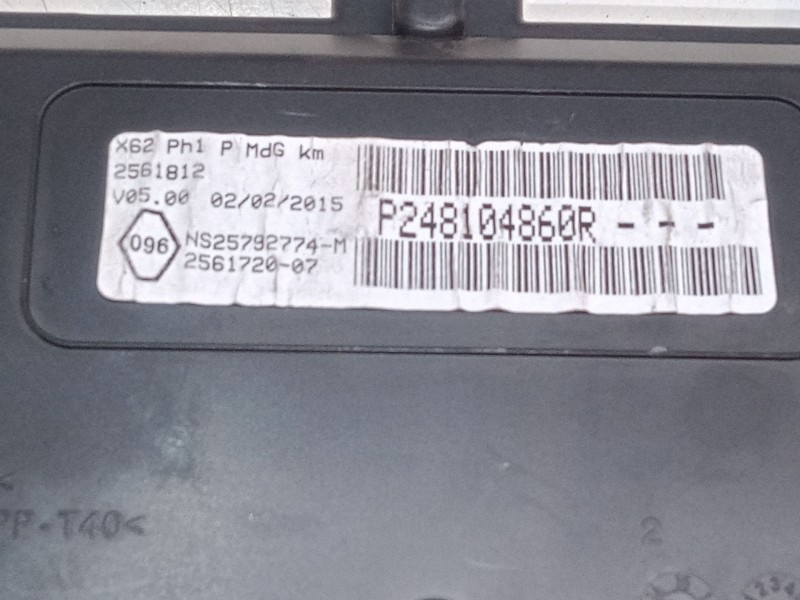 Recambio de cuadro instrumentos para renault master iii furgoneta (fv) 2.3 dci 125 fwd (fv0c, fv0d, fv0g, fv0h, fv0j, fv0k) refe