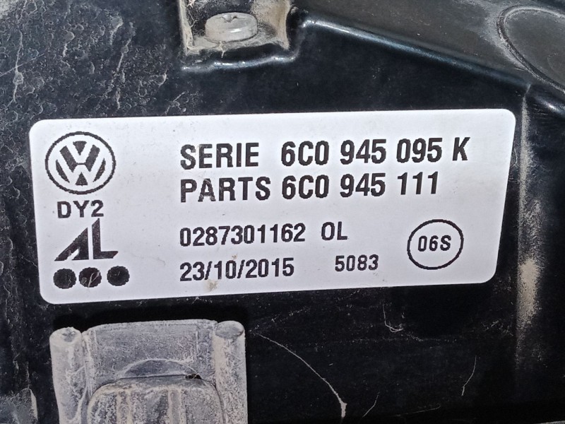 Recambio de piloto trasero izquierdo para volkswagen polo v (6r1, 6c1) 1.0 referencia OEM IAM 6C0945095K  