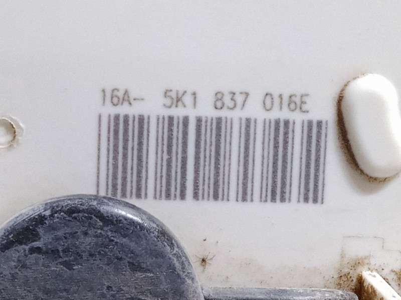 Recambio de cerradura puerta delantera derecha para volkswagen polo v (6r1, 6c1) 1.0 referencia OEM IAM 5K1837016E  