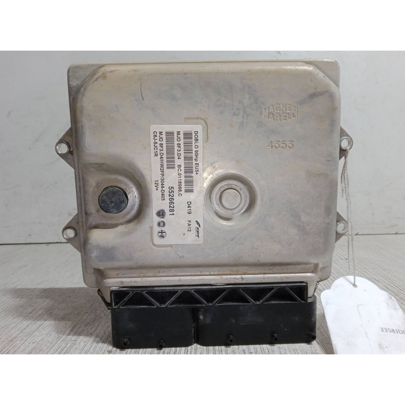 Recambio de centralita motor uce para fiat doblo cargo (263_) 1.3 d multijet referencia OEM IAM 55266281  MJD8F3.D4