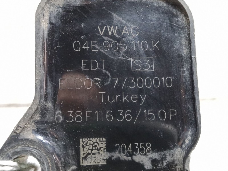 Recambio de bobina encendido para volkswagen polo v (6r1, 6c1) 1.0 referencia OEM IAM 04E905110K  
