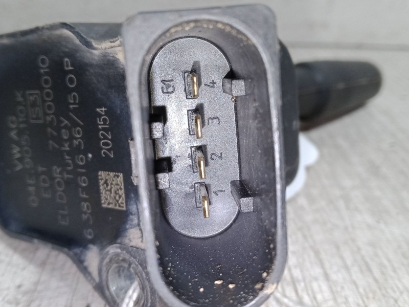 Recambio de bobina encendido para volkswagen polo v (6r1, 6c1) 1.0 referencia OEM IAM 04E905110K  