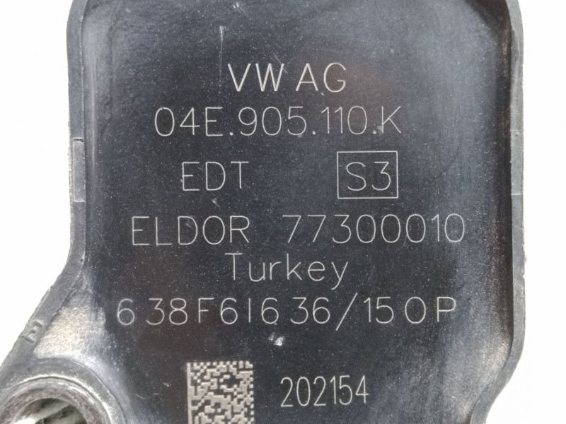 Recambio de bobina encendido para volkswagen polo v (6r1, 6c1) 1.0 referencia OEM IAM 04E905110K  