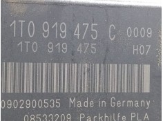 Recambio de centralita sensor aparcamiento para volkswagen tiguan (5n_) 2.0 tdi referencia OEM IAM 1T0919475B   2