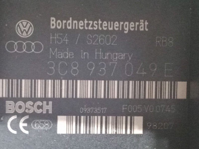 Recambio de bsi para volkswagen tiguan (5n_) 2.0 tdi referencia OEM IAM 3C8937049E  