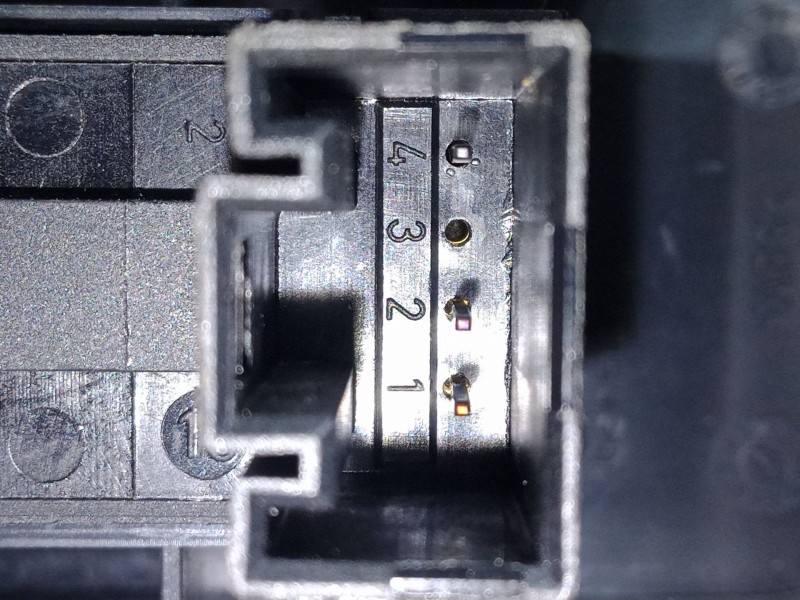 Recambio de mando elevalunas delantero derecho para volkswagen tiguan (5n_) 2.0 tdi referencia OEM IAM 7L6959855CREH  