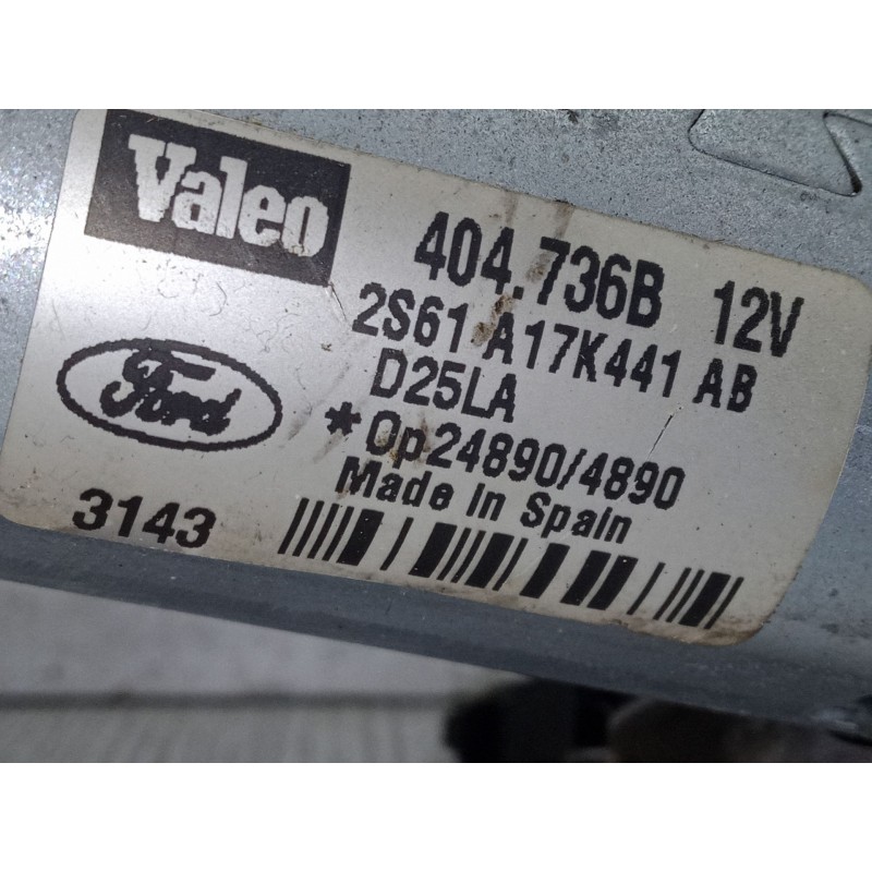 Recambio de motor limpia trasero para ford fiesta v (jh_, jd_) 1.3 referencia OEM IAM 1422314  