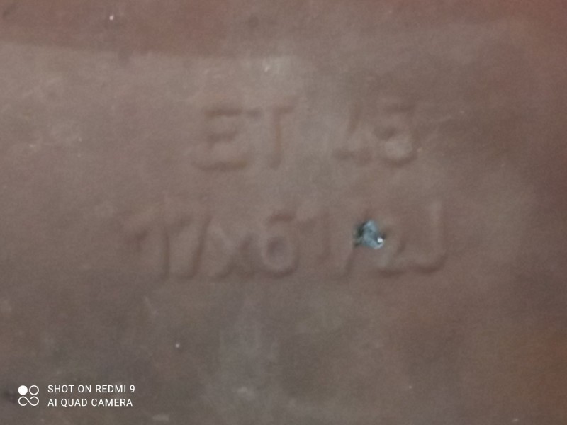 Recambio de llanta aluminio 17´´ para nissan x-trail ii (t31) 2.0 dci 4x4 referencia OEM IAM   