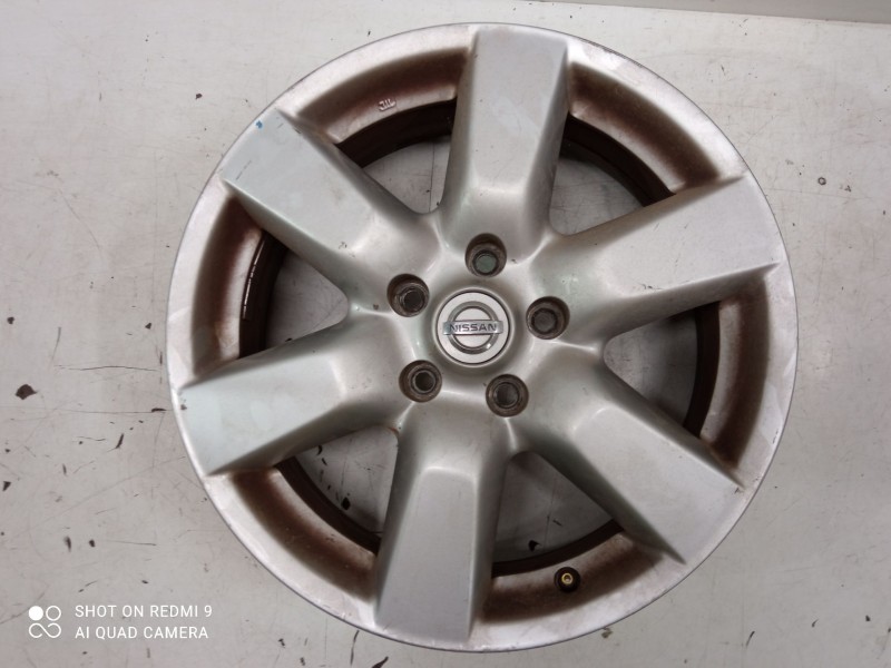 Recambio de llanta aluminio 17´´ para nissan x-trail ii (t31) 2.0 dci 4x4 referencia OEM IAM   