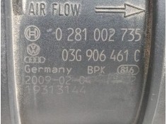 Recambio de caudalimetro para volkswagen tiguan (5n_) 2.0 tdi referencia OEM IAM 03G906461C  0281002735 2