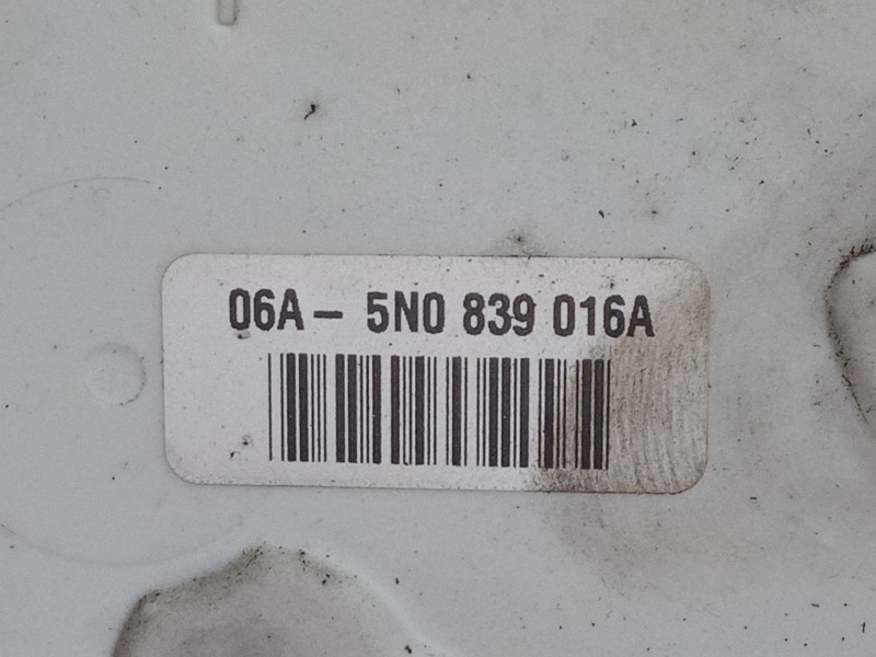 Recambio de cerradura puerta trasera derecha para volkswagen tiguan (5n_) 2.0 tdi referencia OEM IAM 3C4839016A  5N0839016A