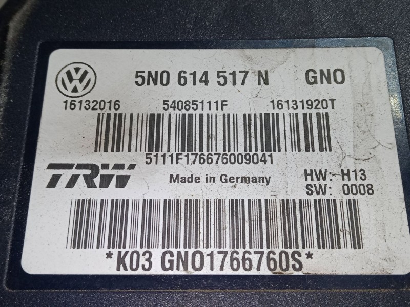 Recambio de bomba abs para volkswagen tiguan (5n_) 2.0 tdi referencia OEM IAM 5N0614517N  