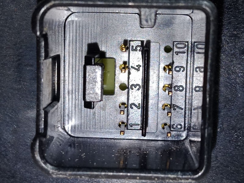 Recambio de mando elevalunas delantero izquierdo para volkswagen tiguan (5n_) 2.0 tdi referencia OEM IAM 1K4959857B  