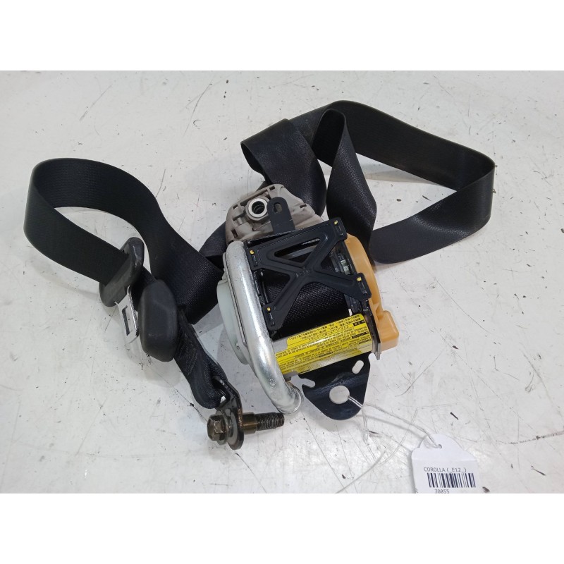 Recambio de cinturon seguridad delantero izquierdo para toyota corolla (_e12_) 2.0 d-4d (cde120r_, cde120l_) referencia OEM IAM 