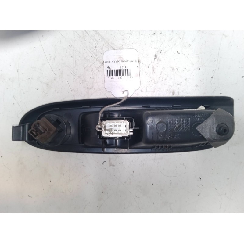 Recambio de mando elevalunas delantero derecho para renault clio ii (bb_, cb_) 1.2 16v (bb05, bb0w, bb11, bb27, bb2t, bb2u, bb2v