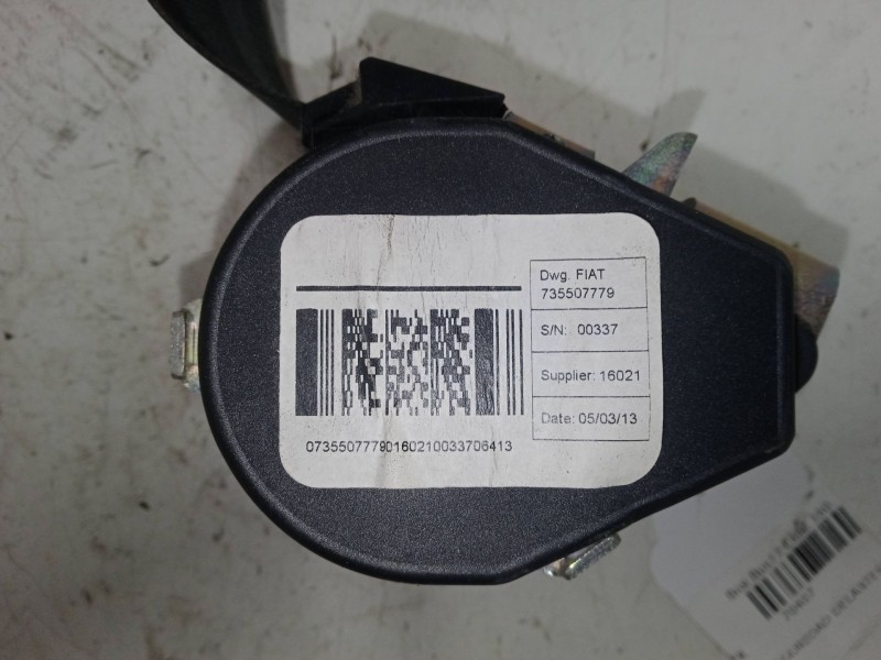 Recambio de cinturon seguridad delantero izquierdo para peugeot boxer autobús 3.0 hdi 160 referencia OEM IAM 735507779  