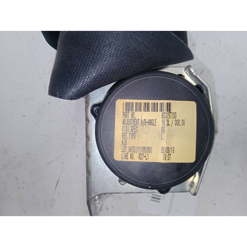 Recambio de cinturon seguridad delantero izquierdo para mazda 3 sedán (bk) 1.6 di turbo (bk12y) referencia OEM IAM   