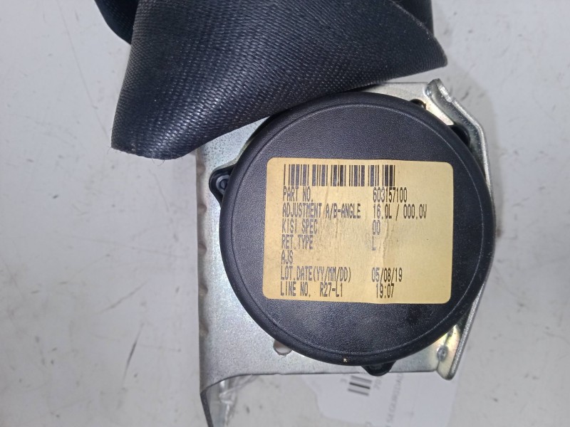 Recambio de cinturon seguridad delantero izquierdo para mazda 3 sedán (bk) 1.6 di turbo (bk12y) referencia OEM IAM   