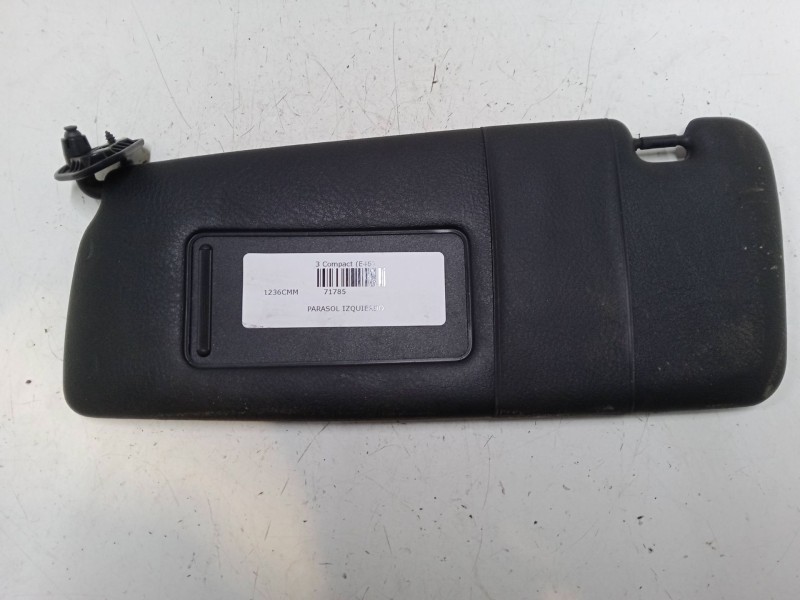Recambio de parasol izquierdo para bmw 3 compact (e46) 318 td referencia OEM IAM   