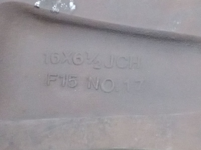 Recambio de llanta aluminio 16´´ para mazda 3 sedán (bk) 1.6 di turbo (bk12y) referencia OEM IAM 16X61/2JCH  