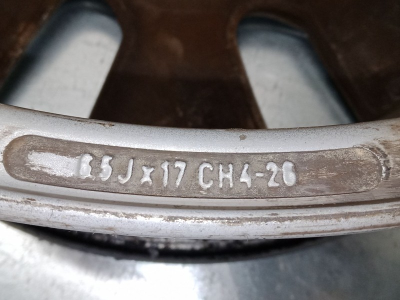 Recambio de llanta aluminio 17´´ para citroën c4 coupé (la_) 1.6 hdi referencia OEM IAM   