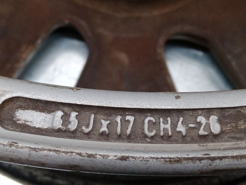 Recambio de llanta aluminio 17´´ para citroën c4 coupé (la_) 1.6 hdi referencia OEM IAM   