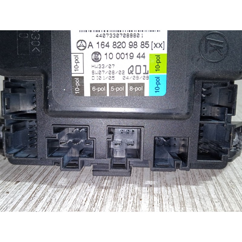 Recambio de centralita confort para mercedes-benz clase m (w164) ml 350 cdi 4-matic (164.122) referencia OEM IAM   