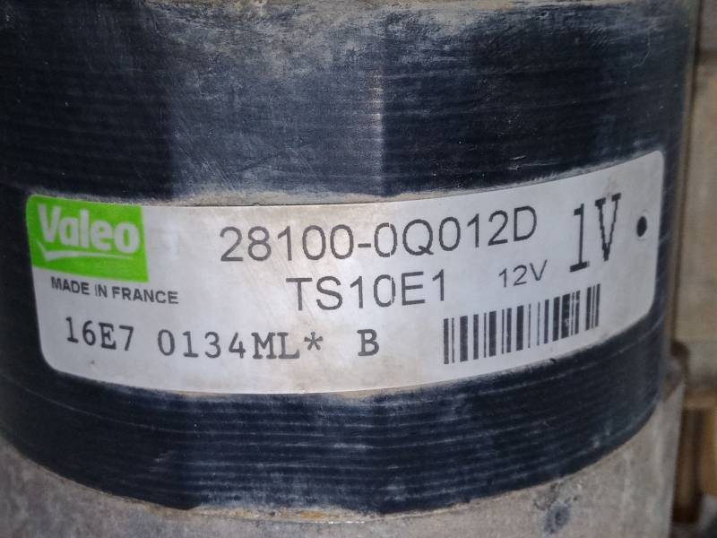 MOTOR ARRANQUE 281000Q012D 