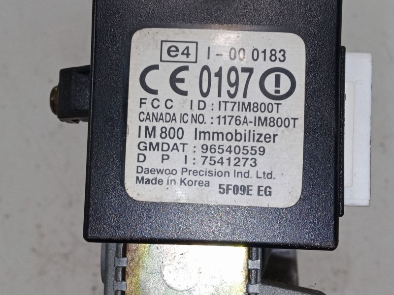 Recambio de clausor para chevrolet matiz (m200, m250) 1.0 referencia OEM IAM 96540559  