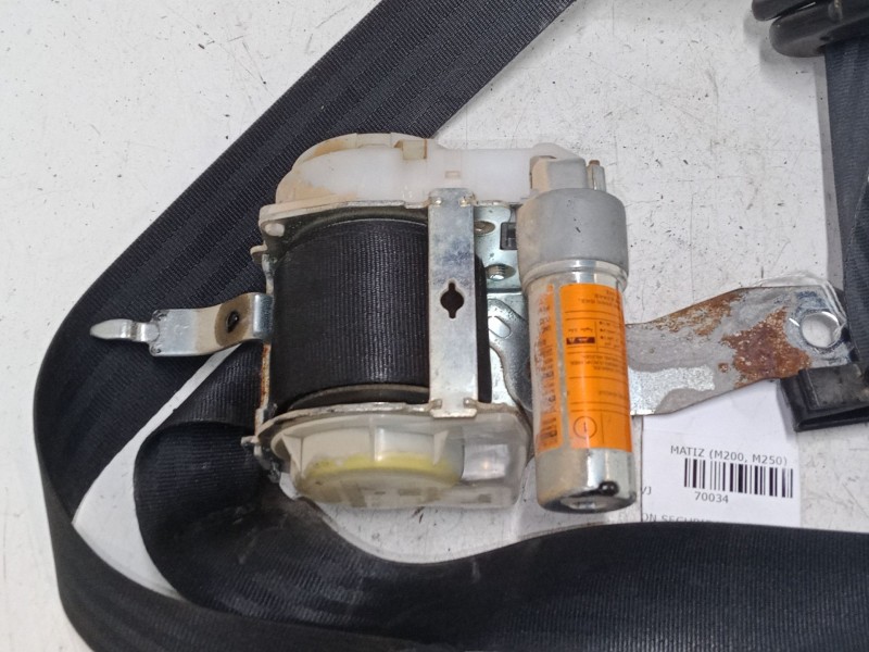 Recambio de cinturon seguridad delantero derecho para chevrolet matiz (m200, m250) 1.0 referencia OEM IAM   