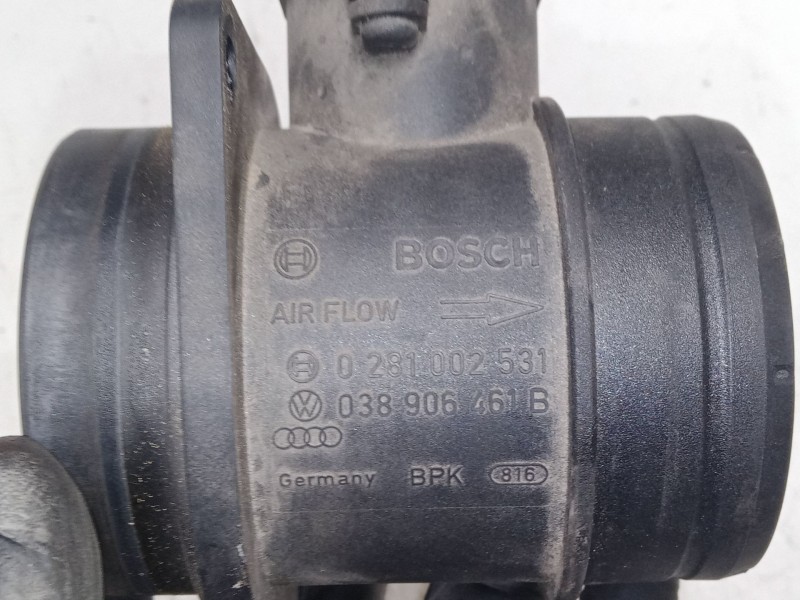 Recambio de caudalimetro para seat ibiza iii (6l1) 1.9 tdi referencia OEM IAM 038906461B  