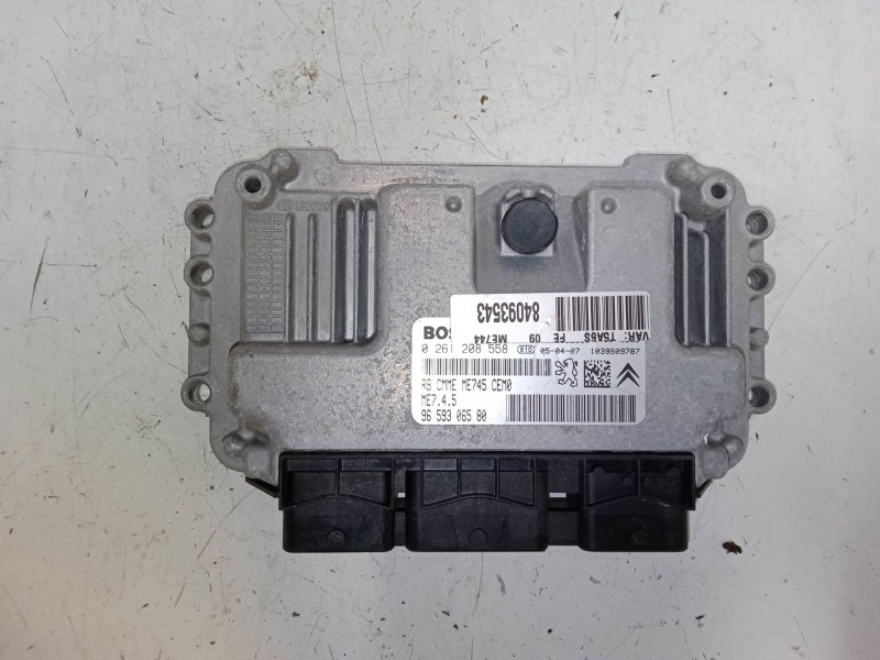 Recambio de centralita motor uce para peugeot 307 (3a/c) 1.6 16v referencia OEM IAM 9659306580  0261208558