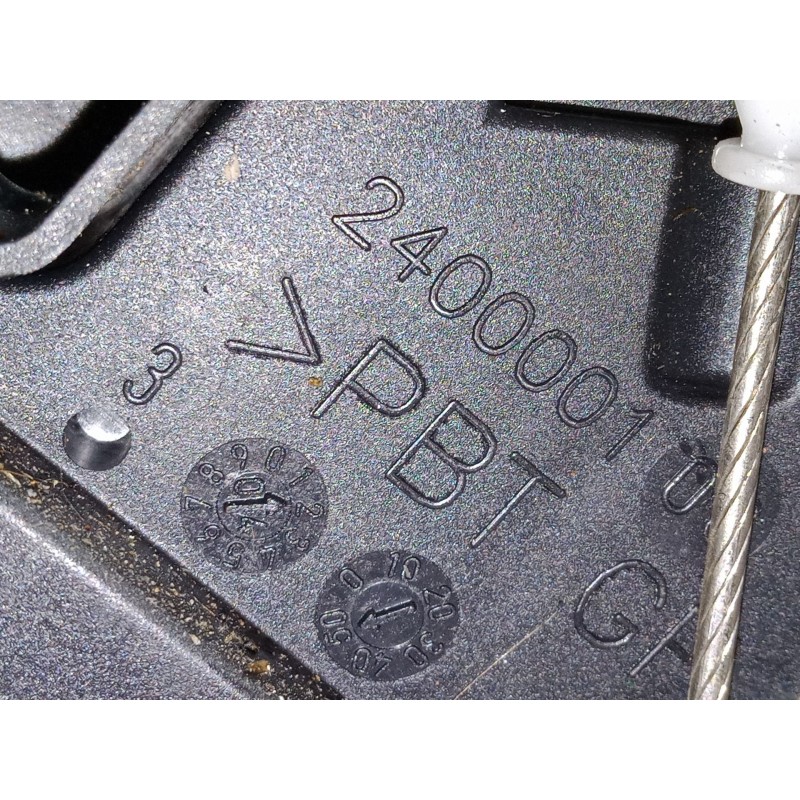 Recambio de cerradura puerta delantera derecha para ford focus c-max (dm2) 1.6 tdci referencia OEM IAM 2400001  