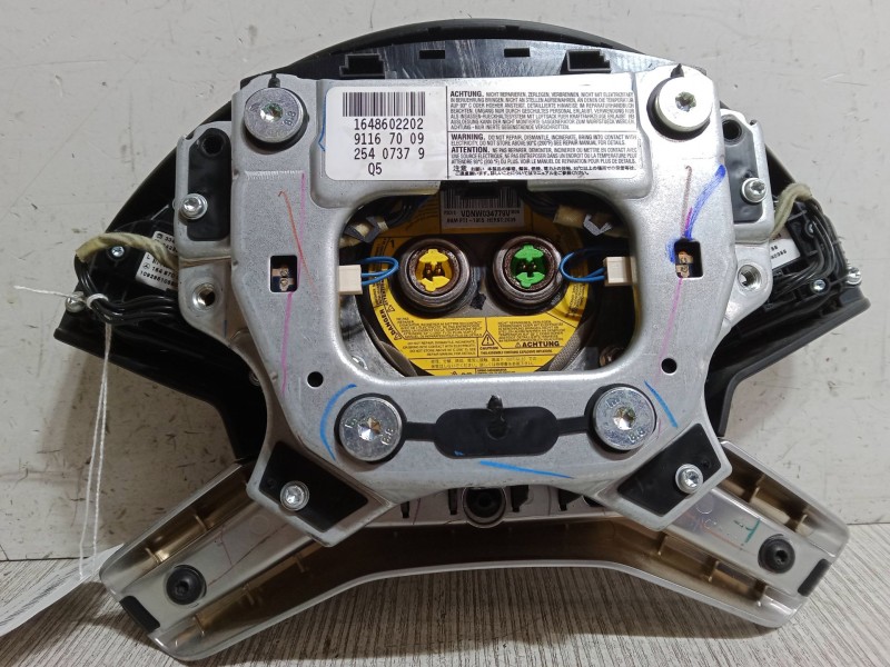 Recambio de airbag volante para mercedes-benz clase m (w164) ml 350 cdi 4-matic (164.122) referencia OEM IAM 1648602202  