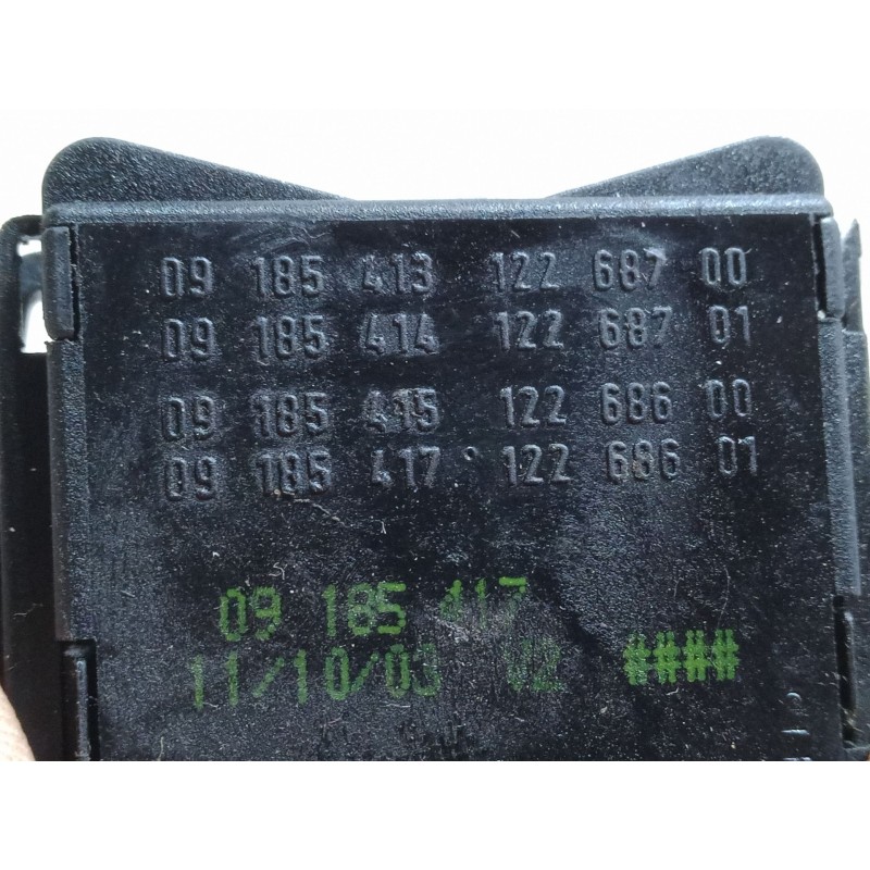 Recambio de mando limpiaparabrisas para opel corsa c (x01) 1.4 twinport (f08, f68) referencia OEM IAM 0918541312268700  