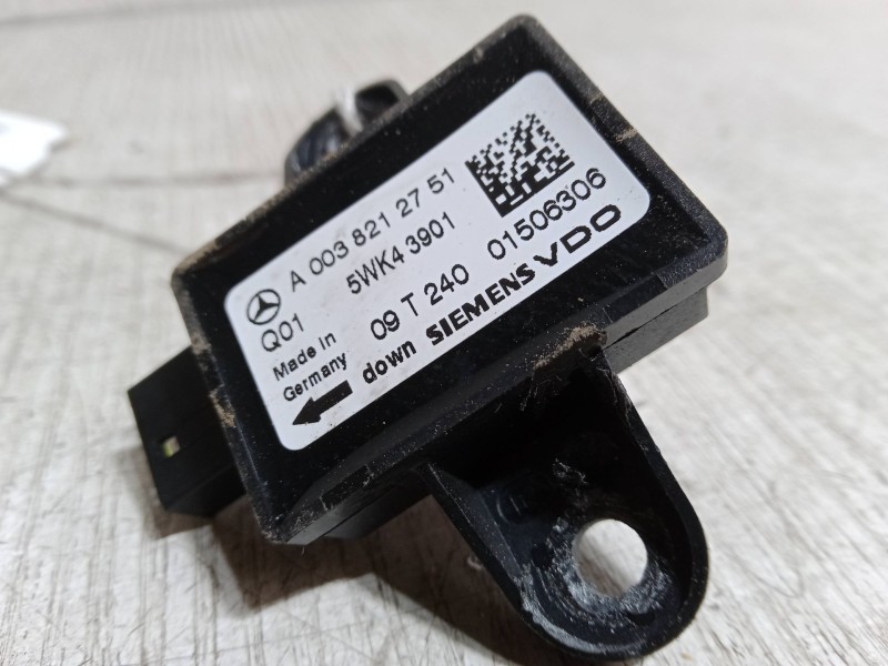 Recambio de sensor de impacto para mercedes-benz clase m (w164) ml 350 cdi 4-matic (164.122) referencia OEM IAM A0038212751  