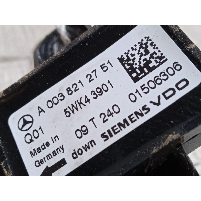 Recambio de sensor de impacto para mercedes-benz clase m (w164) ml 350 cdi 4-matic (164.122) referencia OEM IAM A0038212751  