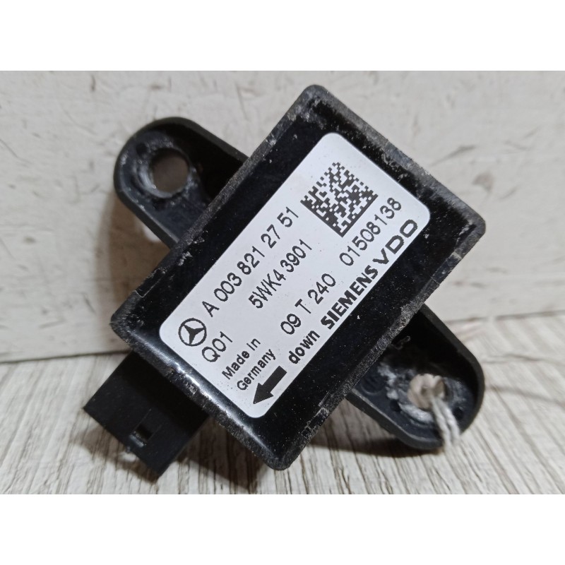 Recambio de sensor de impacto para mercedes-benz clase m (w164) ml 350 cdi 4-matic (164.122) referencia OEM IAM A0038212751  