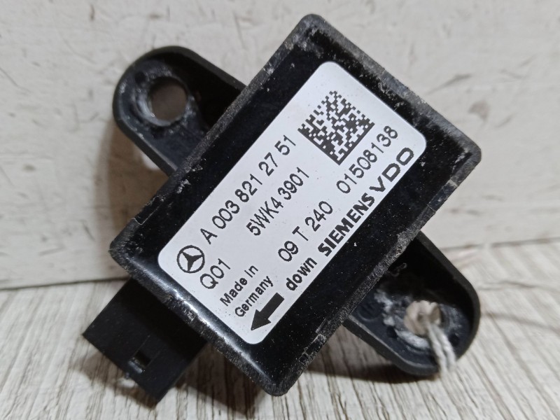 Recambio de sensor de impacto para mercedes-benz clase m (w164) ml 350 cdi 4-matic (164.122) referencia OEM IAM A0038212751  