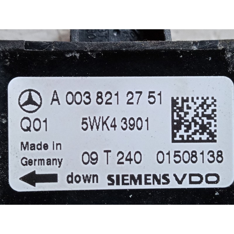 Recambio de sensor de impacto para mercedes-benz clase m (w164) ml 350 cdi 4-matic (164.122) referencia OEM IAM A0038212751  