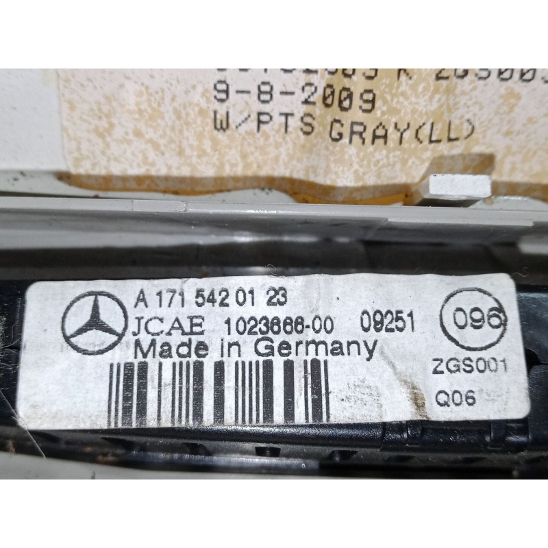 Recambio de luz interior trasera para mercedes-benz clase m (w164) ml 350 cdi 4-matic (164.122) referencia OEM IAM A1715420123  